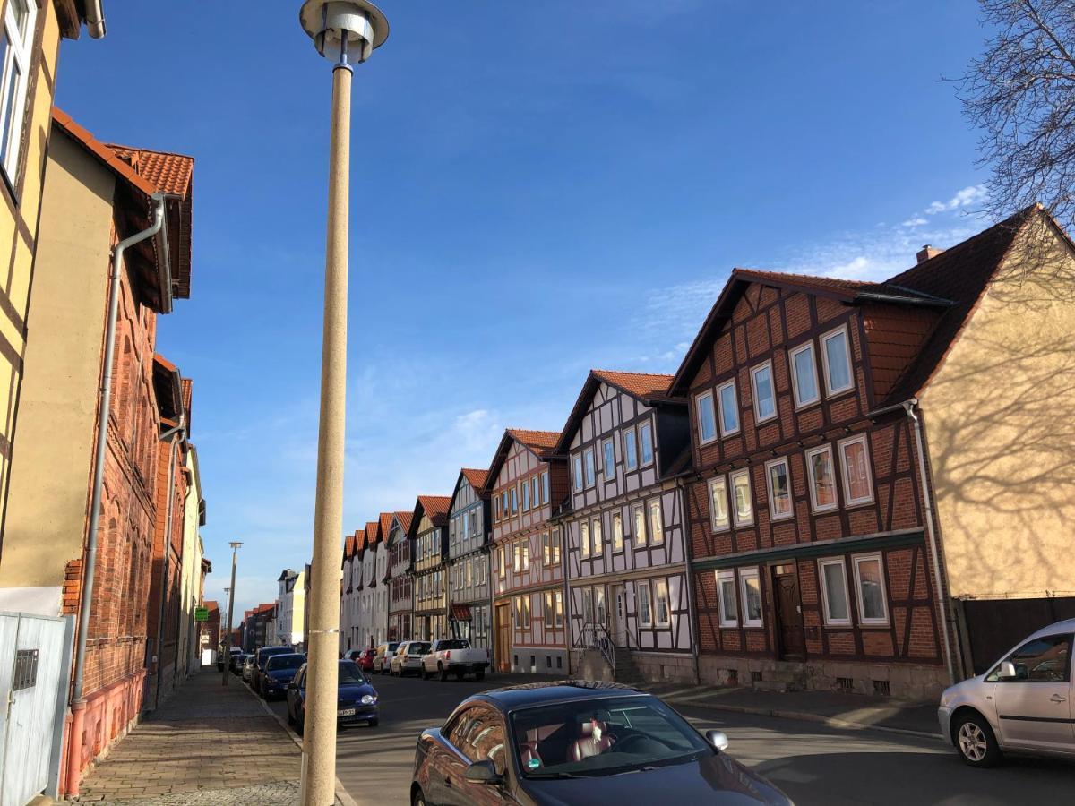 100Qm Ferienwohnung In Halberstadt, Dem Tor Zum Harz מראה חיצוני תמונה
